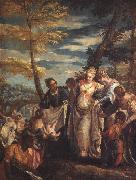 VERONESE (Paolo Caliari) The Finding of Moses aer France oil painting artist